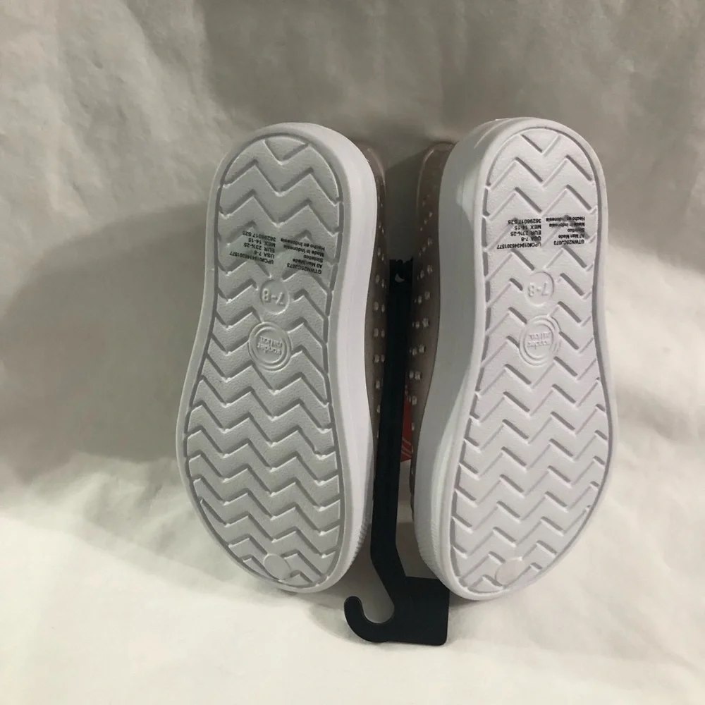 Wonder Nation Metallic gold Slip-On Water Shoes - Kids